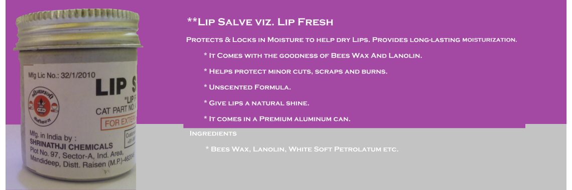 Lip Salve